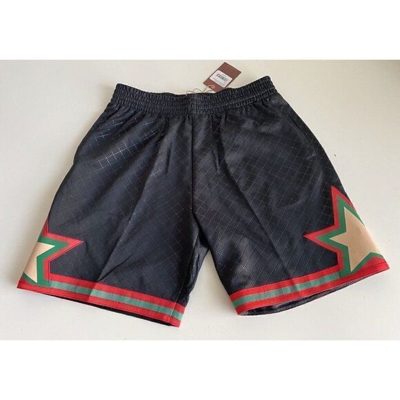 Mitchell & Ness NBA Swingman Shorts Orlando Magic 1993 Black Men’s Size L NEW - Picture 1 of 13
